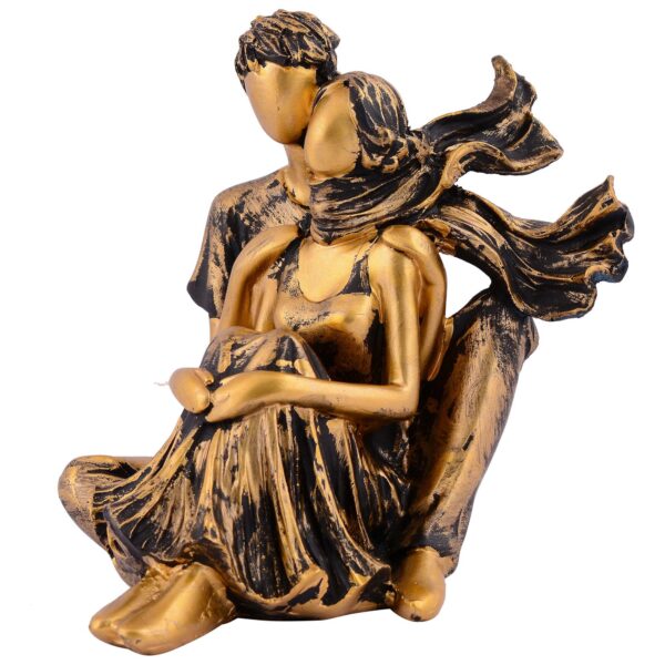 GREAT Valentine's Day Gift For Girl & Boys symbolizes true love, Romantic Gift Showpieces black Golden - Image 3