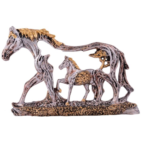 Modern Standing Horse Statue Art Sculpture Home Tabletop Decorations Artwork - Image 3